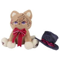 Juguete De Peluche Lindo Lyney Meow De 28 Cm Genshin Impact Juguete De Peluche De Peluche Corto Relleno De Algodón PP Para Niños Regalo De Cumpleaños - details 2