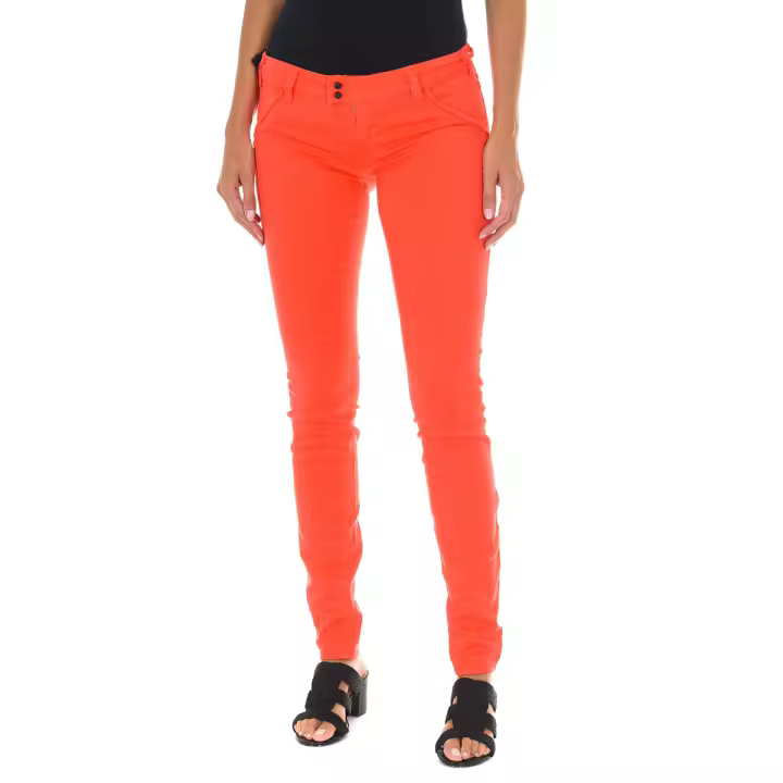 MET-Pantalon Largo de tejido elástico 10DBF0115-G291 para Mujer - 1