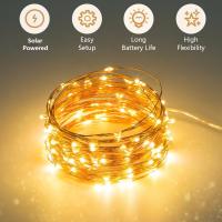 Luz De Fairy Solar LED Para Navidad Y Bodas 32M 22M 7M Con 300/200 LED En Hilo De Cobre Decoración De Navidad Y Fiesta Luz Solar IP65 Impermeable - details 0