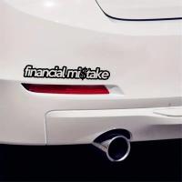 Pegatina De Error Financeño Para Coche Divertida Y Estilosa Pegatina De Carreras Adhesiva PVC Para Decoración Del Vehículo - details 4