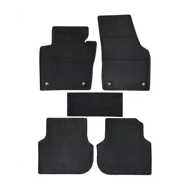 AAL Alfombrllas Goma 3D Basic para Volkswagen Tiguan 5N DK740397 - 1