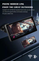 Reproductor Multimedia Para Coche Universal Pantalla Táctil De 10.26'' WiFi Bluetooth Carplay Soporte Android Y Apple Con GPS Y Función De Retroceso - details 3