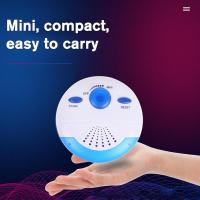 Waterproof Shower Radio,Splash Proof AM FM Radio,Mini Portable Built in Speaker - details 1