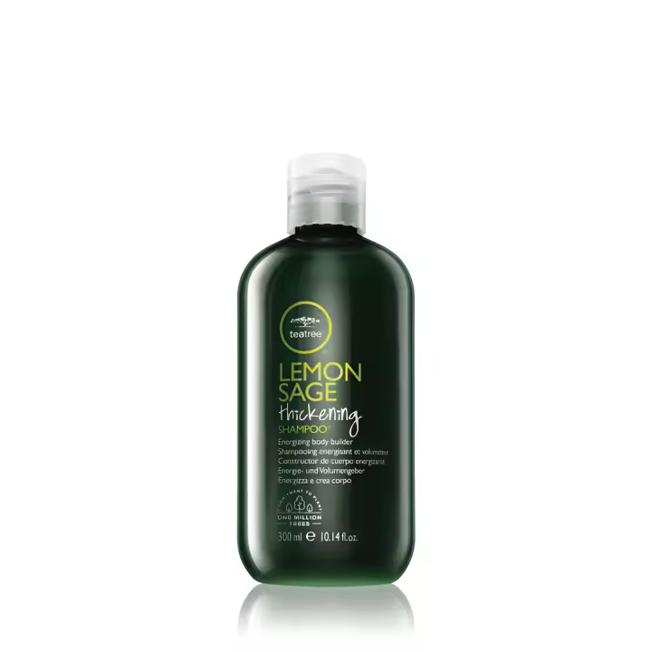 Paul Mitchell Tea Tree Lemon Sage Thickening Champu espesante con limón, salvia y árbol de té, rellena cabellos finos - 1