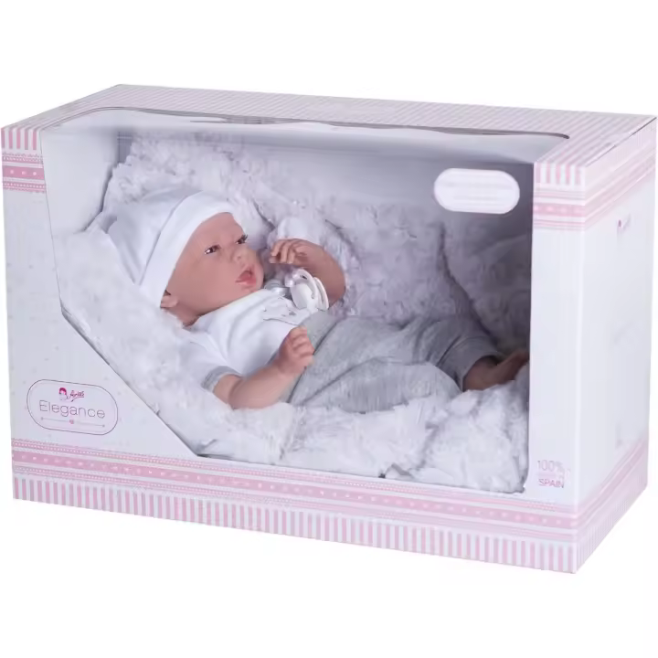 Muñeca con Peso Dafne Gris 40 cm con Cojin Arias - 1