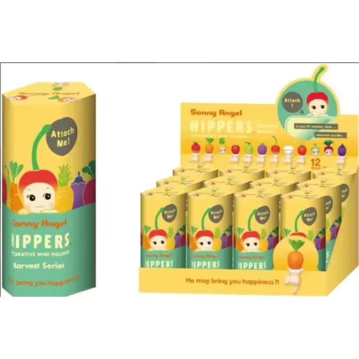 Sonny Angel I Caja de 12 Figuritas Adhesivas Coleccionables Aleatorias I Serie Harvest. - 1