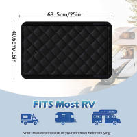Cortina Opaca  para Caravanas/RV - Panel Plegable de Privacidad + Bloqueo Solar (Puerta y Laterales) - details 8