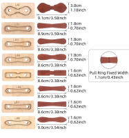 QJH Molde De Corte Para Cremalleras Y Cuero Herramienta De Artesanía Para Manualidades Creación De Bolsos Pullers De Cremalleras - details 10