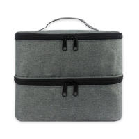 Estuche De Nailpolis De Nylon Para Fácil Almacenamiento Y Acceso Estuche Portátil Organizado Y Conveniente Para Transporte Negro - details 7