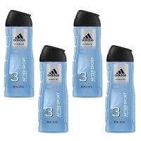 Adidas - Gel de Ducha - Champu - After Sport - Para Hombre - 4X400ml. - details 1