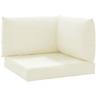 vidaXL Cojines para palés 3 piezas tela Oxford Color Antracita,  Crema,  Rojo y mas Cojín Decorativo de Asiento Cojines de muebles de salon - details 4