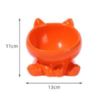 Tazón De Arroz Para Gatos Y Perros Accesorios De Cerámica Con Patas Altas Estables Protección De Columna Cervical Diseño Lindo - details 2