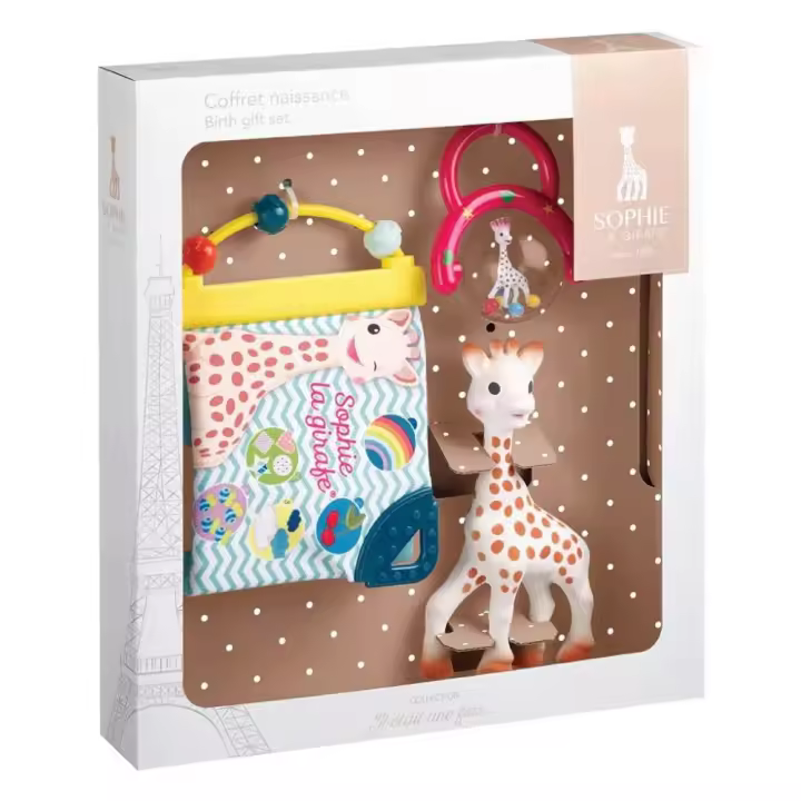 Sophie La Girafe la Girafe - Set de Regalo para Bebé que Estimula los 5 Sentidos - BB Grenadine - 1