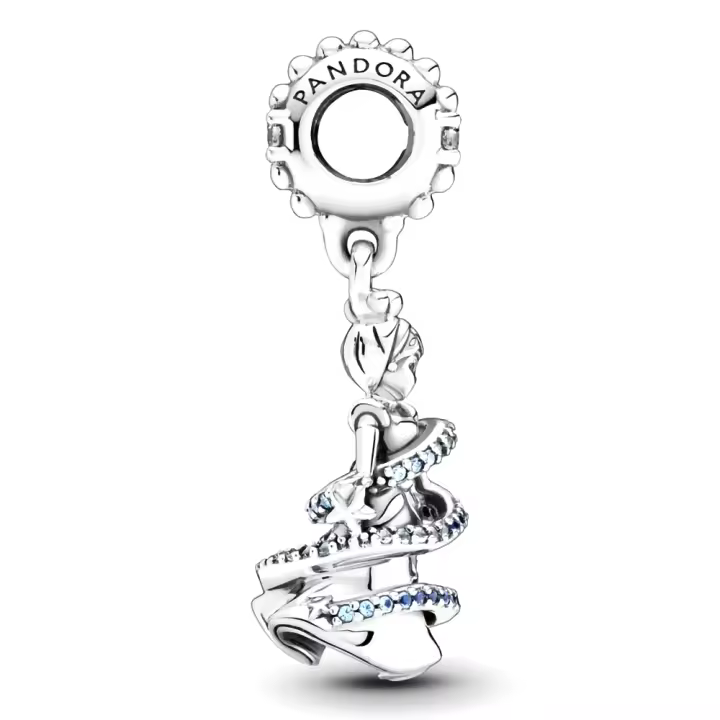 Pandora Charm de Colgante en Plata de Ley Serie Disney, Momentos Mágicos de Cenicienta 799201C01，Incluye Caja Original - 1