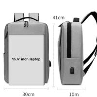 SSITO Mochila para Orden portátil de 15,6 pulgadas para hombre, Morral Escolar de Nailon with USB Carga, resistant to Agua - details 4