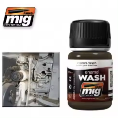 Lavado esmalte INTERIORES (Interiors Wash) Ammo-1003 - 1