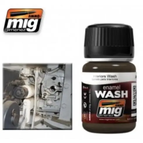 Lavado esmalte INTERIORES (Interiors Wash) Ammo-1003 - 1