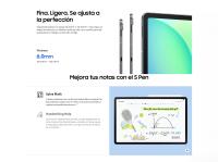 Tableta Samsung Galaxy Tab S10 FE Wi-Fi Versión Global 8GB+128GB con S Pen, Galaxy AI, Pantalla 10,9" TFT 90 Hz WUXGA+, Procesador Exynos 1580 Octa-Core, Batería 8000mAh, Cámara trasera mejorada 13MP+cámara frontal 12MP, IP68 - details 10