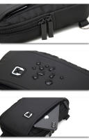 Bolsa De Pecho Para Hombre Moda 2023 Small Male Crossbody En Tela Oxford Japonesa Bolsa De Hombro Diseñadora Para Viaje Deportes - details 16