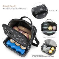 Bolsa De Pecho Para Amamantar Con Compartment Frío Doble Capa Impermeable Para Leche Materna Bolsa De Almuerzo Para Trabajar Al Aire Libre - details 9