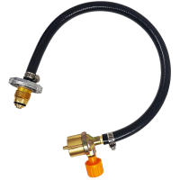 Kit De Inflado De Tanque De Gas Para Camping Adaptador De Recarga Butano Con Válvula De Cilindro Herramienta De Aluminio No Desechable - details 7