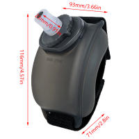 Botella De Agua Para Correr De 7oz Mini Porta Botella De Muñeca Almacenamiento De Hidratación Suave Para Maratón Ciclismo Fitness Escalada - details 10