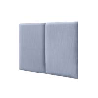 DHOME Cabecero Tapizado Lino Premium Premium Antimanchas Diseño Modular Vertical Autoadhesivo Cabezal Cama Altura 80cm - details 4