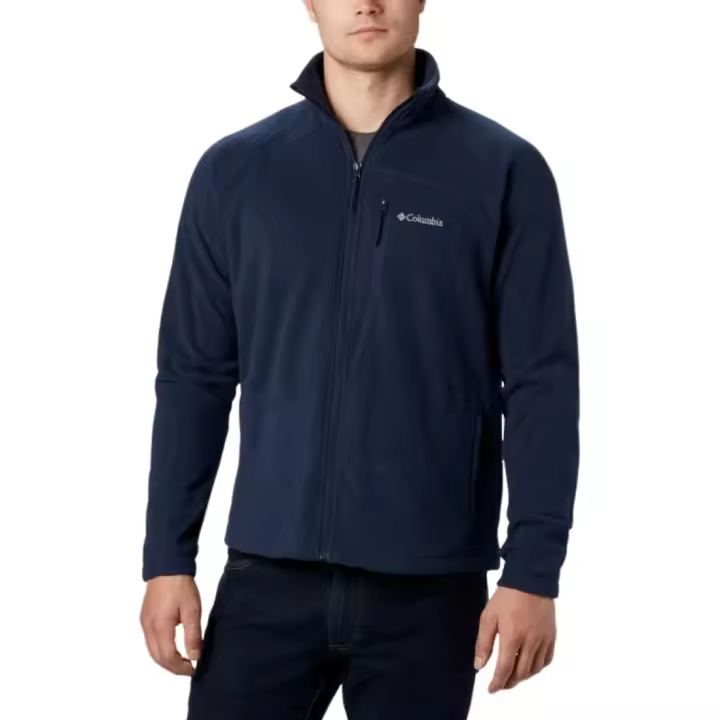 Columbia, Fast Trek™ II, Polar, Abierto, Outdoor, Bolsillo De Seguridad, Poliester, Hombre, Azul Marino, CL1420421_468// - 1