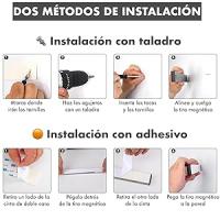 Soporte Magnético para Cuchillos de Cocina y Herramientas - T-Lovendo, Barra Imantada para Organización en Cocina y Taller - details 1