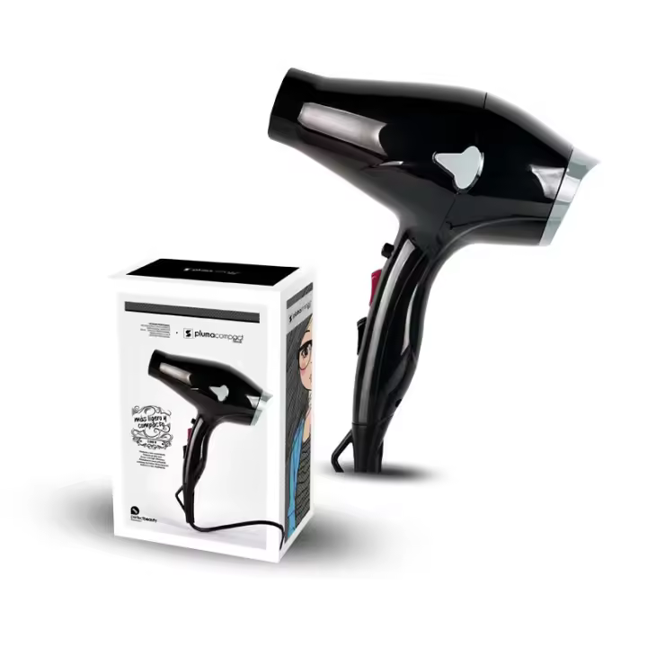 PERFECT BEAUTY Secador Pluma Compact Black - 1