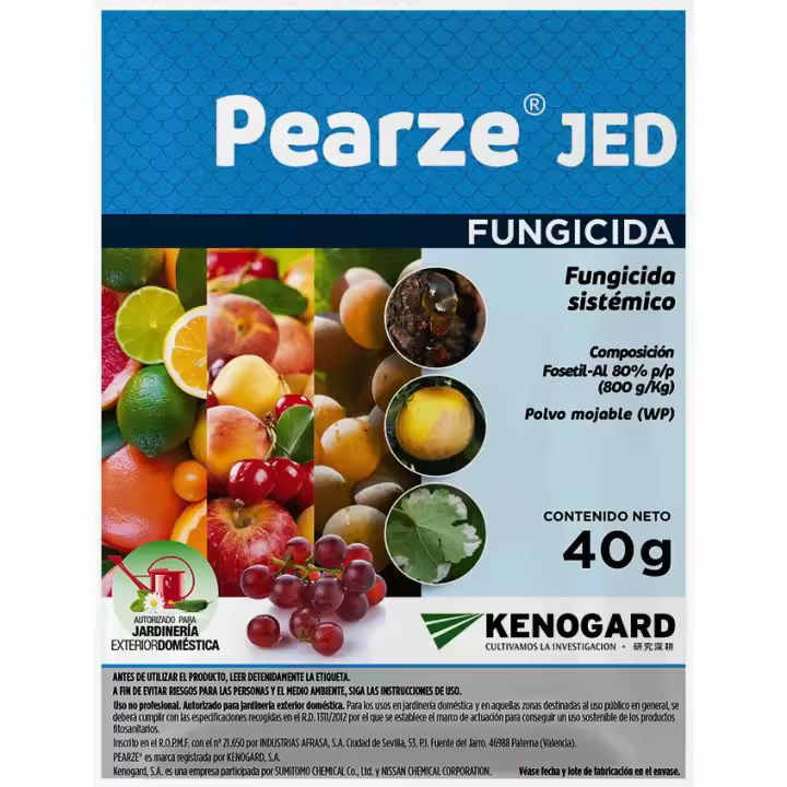 Fungicida Sistémico PEARZE JED Kenogard de Fosetil-AI para el Control de Hongos (1 sobres 40g) - 1