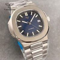 Reloj Automático Tandorio Cuadrado 40mm Para Hombre Acero Inoxidable NH35 Multicolor Dial Cristal De Zafiro Fecha Luminoso Mecánico De Pulsera - details 39