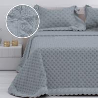 Colcha Bouti Entretiempo Primavera HMS Victoria 200 X 270 - Cama 105 | Blanca, Coral, Gris, Beige, Aguamarina - details 0
