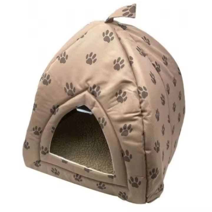 Iglú para Perros y Gatos Barakaldo Vet Shop 37x37x36 Cm - Dibujos Adorables - 1