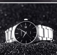 Reloj De Pulsera Masculino CURREN De Moda Simple Con Correa De Acero Inoxidable Resistente Al Agua Calendario Y Estilo De Negocios - details 11