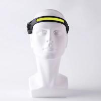 Linterna Frontal Recargable USB Impermeable Con Batería Integrada COB+LED Para Camping Pesca Y Trabajo Luz De Mano Exterior - details 33