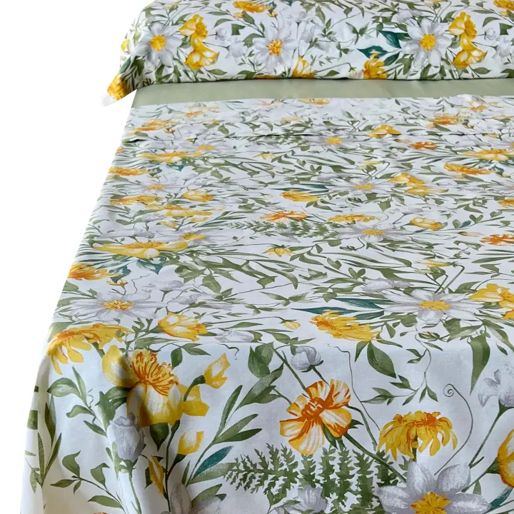Juego de Sábanas Algodón Spring Estampado Floral – Alo Home - 1
