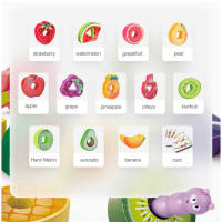 Juguetes Para Bebés Despues De Nacido Sorteo De Formas Y Colores Con Cuentas De Frutas Para El Aprendizaje Temprano Y Las Habilidades Motoras Finas Regalo De Cumpleaños Para Niños De 1 a 3 Años - details 1