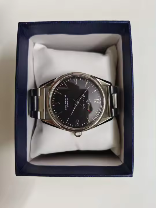 Reloj Mecánico Retro Shanghai-Montre Con Manipulador Manual Movimiento Minimalista 17 Zuan 8120 Acero Inoxidable Resistente Al Agua - 1