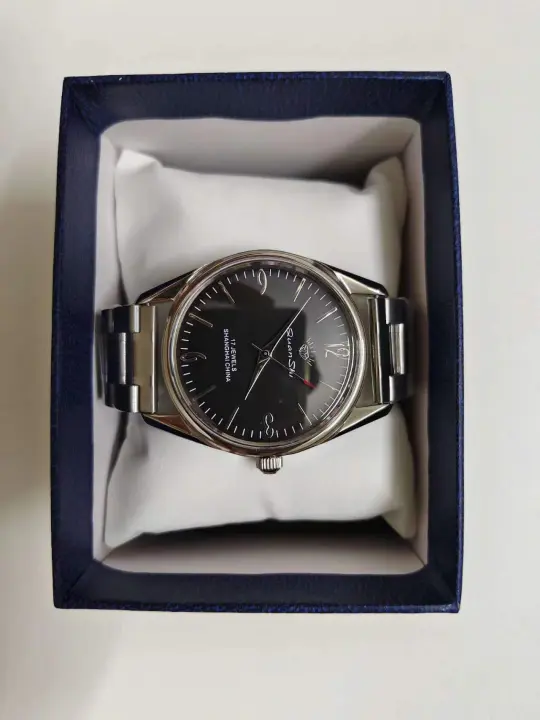 Reloj Mecánico Retro Shanghai-Montre Con Manipulador Manual Movimiento Minimalista 17 Zuan 8120 Acero Inoxidable Resistente Al Agua - 1