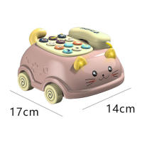Telefono Musical Para Bebés Juguete Educativo De Iluminación Y Sonido Máquina De Historias Y Clima Para Niños Infantes 0-12 Meses Regalo Montessori - details 4