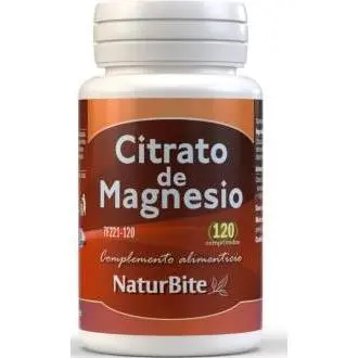 Naturbite Citrato De Magnesio 120 Comprimidos - 1