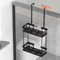 Estante De Baño Sin Perforar Organizador De Toallas Colgante Para Puerta De Ducha Espejo De Baño Almacenamiento De Artículos Para El Hogar - details 17