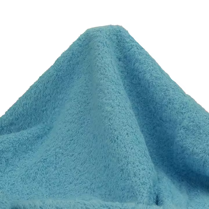Almacenes Casa Angel TELA DE TOALLA RIZO DE FELPA TURQUESA POR METROS, ANCHO 150cm - 1