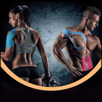 Cinta De Kinesiología Para Terapia Y Deportistas Libre De Látex Resistente Al Agua Para Alivio Del Dolor De Rodilla Y Músculos Del Hombro - details 1
