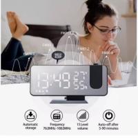 Despertador de Proyección LED with FM Radio y Alarma Dual - Brillo Ajustable - Diseño Práctico - details 3
