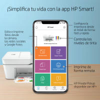HP DeskJet 4120e - Impresora Multifunción, Wi-Fi Direct,  HP Smart App,  USB 2.0 de Alta velocidad y Apple AirPrint, Imprime,  Escanea y Copia en Blanco & Negro y en Color, 6 Meses de Impresión Instant Ink con HP+ - 26Q90B - details 1