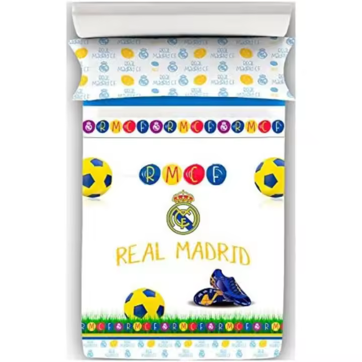 Juego De Sábanas Real Madrid Kids De Manterol - 1