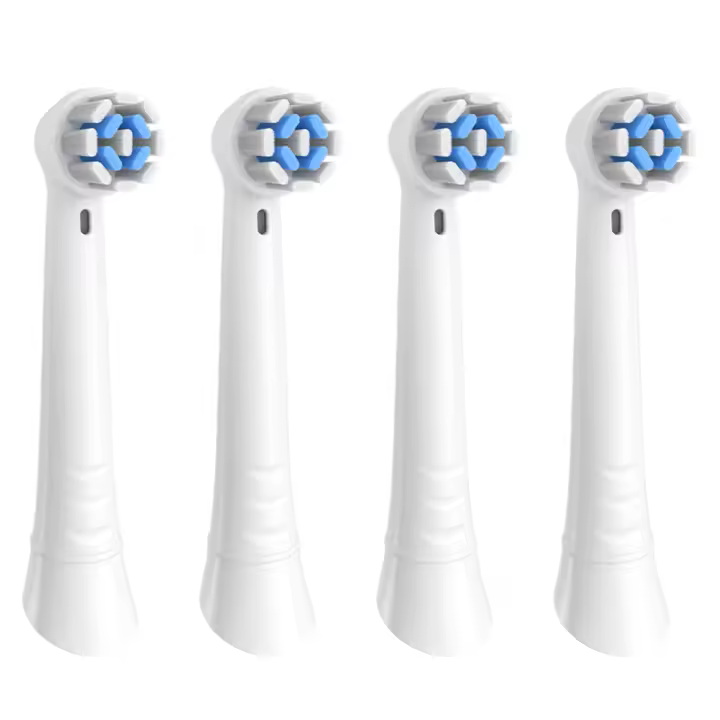 Cabezales De Cepillo De Dientes Reemplazables Compatible Con Oral B iO Serie 10 9 8 7 6 5 4 3 Electrónico 4 Pack Para Adultos - 1