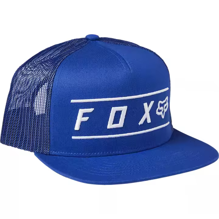 Gorra Plana Trucker Snapback Fox Pinnacle Mesh Royal - 1